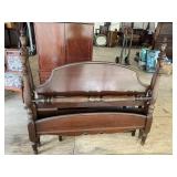 MAHOGANY FULL SIZE POSTER BED