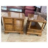2 MAPLE ETHAN ALLEN TABLES