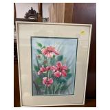 GRETCHEN BIERBAUM FLORAL PRINT