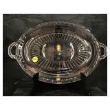 PINK MAYFAIR DOUBLE HANDLED PLATTER