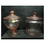 2 PC PINK MAYFAIR LOT