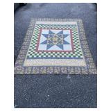 VINTAGE HOME MADE QUILT