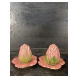 OLD FRANCISCAN DESERT ROSE SALT AND PEPPER SET