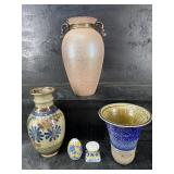5 PIECE POTTERY SET