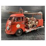 METAL VW FIRE TRUCK