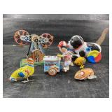 6 WIND UP TOYS