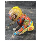 ANTIQUE WIND UP MONKEY