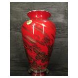 ART GLASS VASE