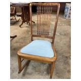 MAHOGANY BEDROOM ROCKER