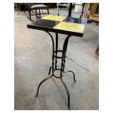 TILE TOP METAL TABLE