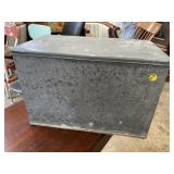 GALVANIZED ANTIQUE MILK BOX