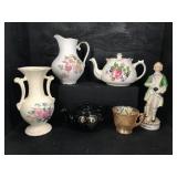 6 PC MISC PORCELAIN LOT