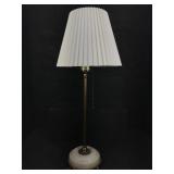 SMALL FAUX MARBLE LAMP