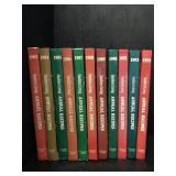 SOUTHERN LIVING ANNUAL RECIPES 1983-1993 (11