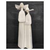 LARGE LLADRO FIGURE, TWO NUNS