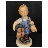 GOEBEL HUMMEL, BOY WITH BOOTS & SHOES
