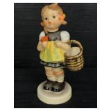 GOEBEL HUMMEL, VILLAGE GIRL WITH BASKET