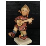 GOEBEL HUMMEL, HAPPINESS GIRL WITH BANJO