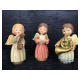3 PC ANRI ANGELS HORN, LYRICS, & HARP