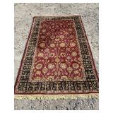 8FT 2 IN X 4FT 10 IN MODERN WOOL RUG