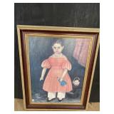 MODERN CHILD PRINT ON CANVAS