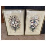 PR OF FLORAL WATERCOLOR PRINTS