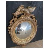 SMALL PLASTIC BULLSEYE MIRROR