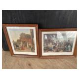 TWO PILGRIMAGE PRINTS