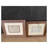 EARLY GOLF BALL AND CLUB DIAGRAM PRINTS