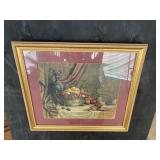 MODERN FRUIT STILL LIFE PRINT