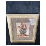 MODERN TULIP STILL LIFE PRINT