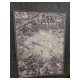 MODERN DESIGN MAP OF PARIS