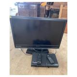 EMERSON 32 IN EMERSON TV AND BLUE RAY PLAYER