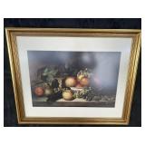 FRUIT STILL LIFE PRINT