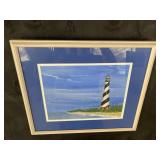 COASTAL LIGHTHOUSE PAINTING