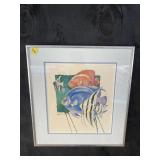 TIGER FISH WATERCOLOR PRINT