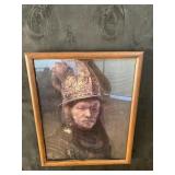 EUROPEAN SOLDIER PORTRAIT PRINT