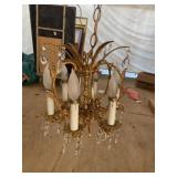 SMALL 6 LIGHT HANGING CHANDELIER