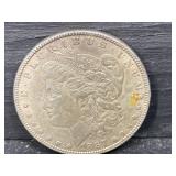 1887 P MORGAN SILVER DOLLAR