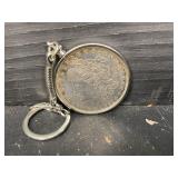 1921 P MORGAN SILVER DOLLAR KEY CHAIN