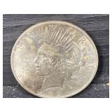 1923P PEACE SILVER DOLLAR