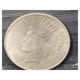 1923P PEACE SILVER DOLLAR