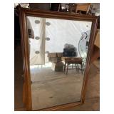 SOLID CHERRY MIRROR
