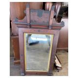 EARLY EASTLAKE HANGING MIRROR