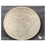 1923P PEACE SILVER DOLLAR