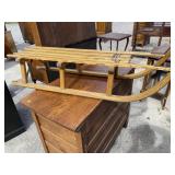 ANTIQUE WOODEN SLED