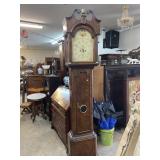 ANTIQUE 19TH CENTURY WALNUT TALL CASE GRANDFATHER