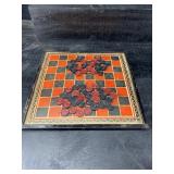VINTAGE CHECKER BOARD GAME SET