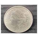 1889 P AU MORGAN SILVER DOLLAR