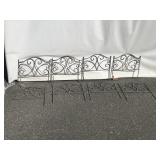 8 PIECES OF IRON GARDEN FENCE